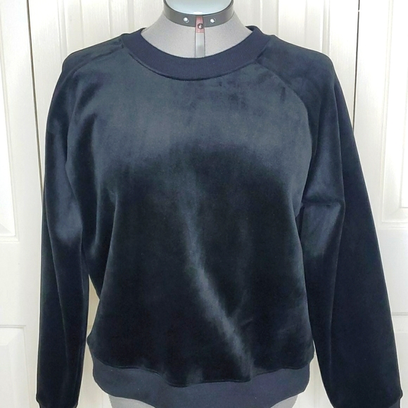 a new day Sweaters - a new day Black Crewneck Sweater